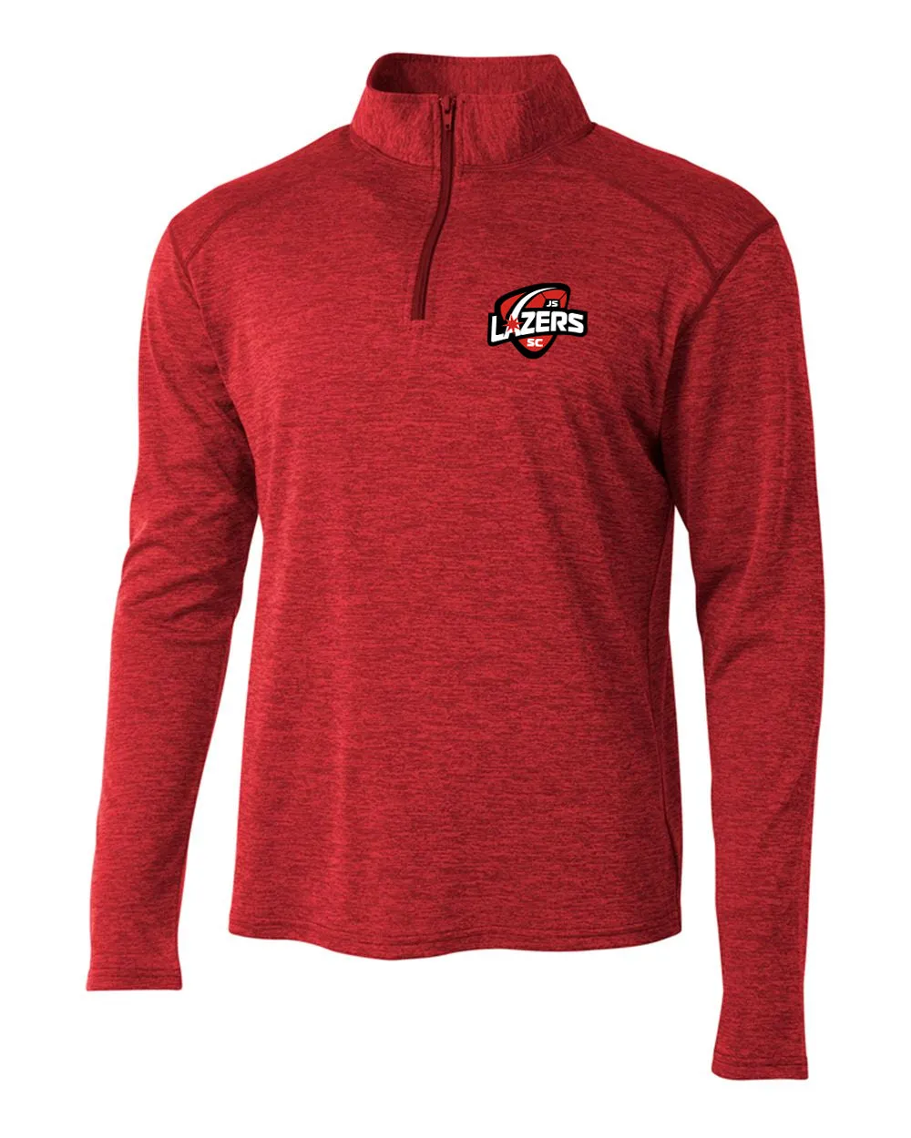 Kaiser Girls Soccer - Embroidered Men's Quarter Zip Sweater