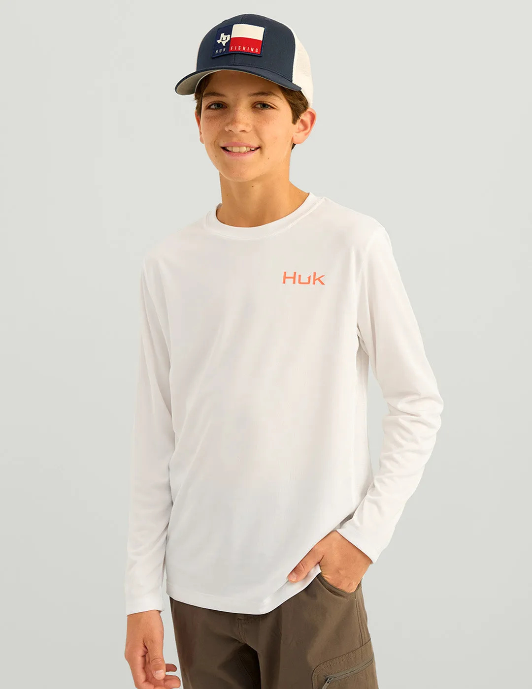 Kids Huk Fill Pursuit Performance Crew