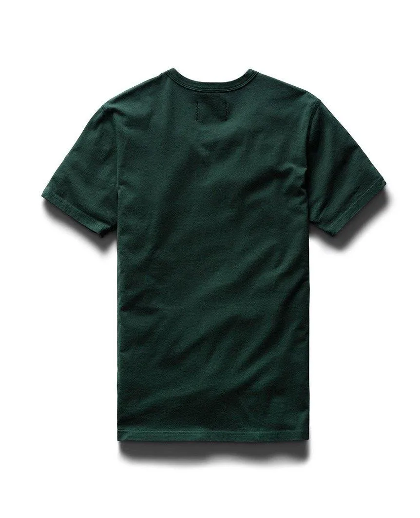 Knit Cotton Ringspun Jersey Forest Green