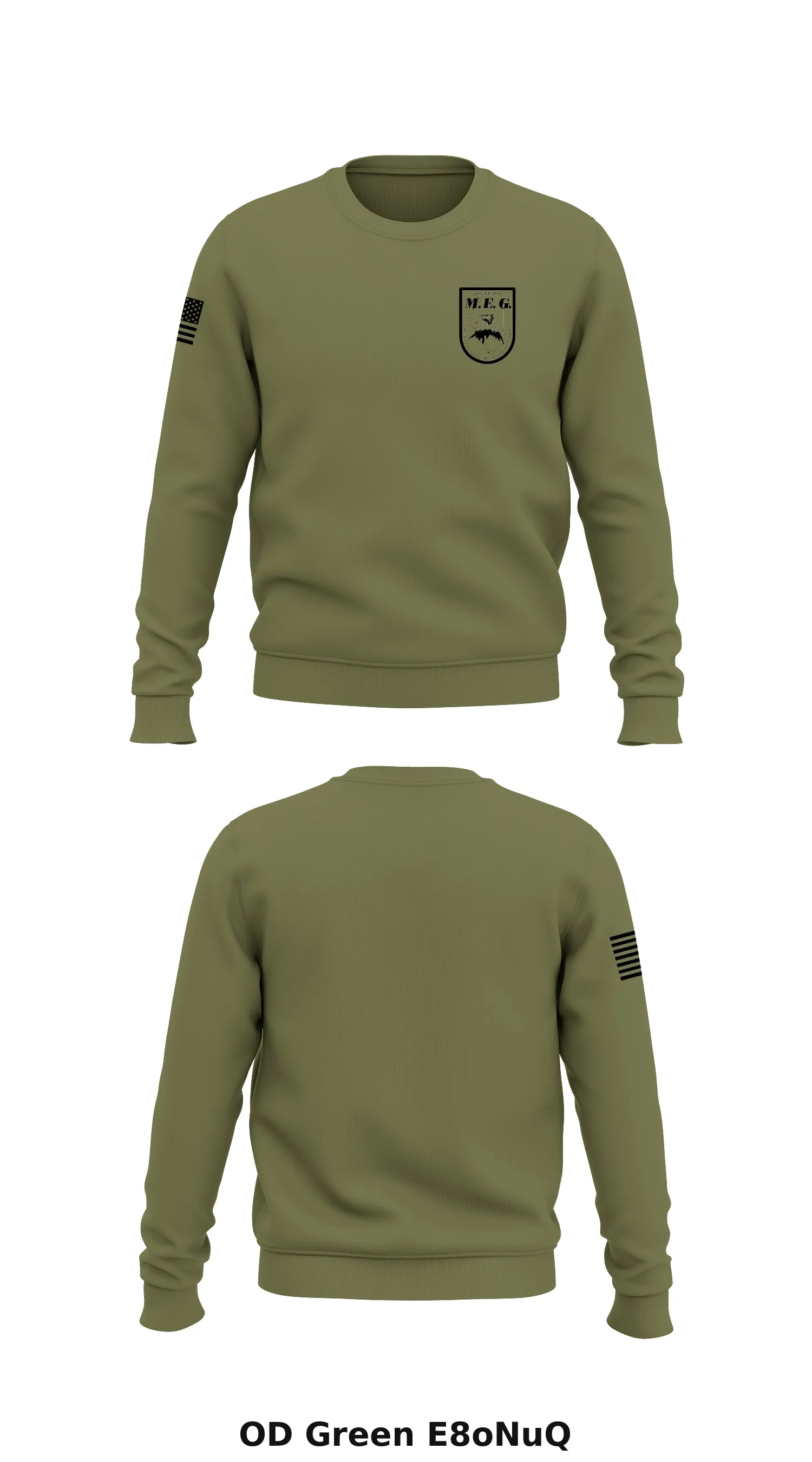 Lake County Metropolitan Enforcement Group Store 1 Core Men's Crewneck Performance Sweatshirt - E8oNuQ