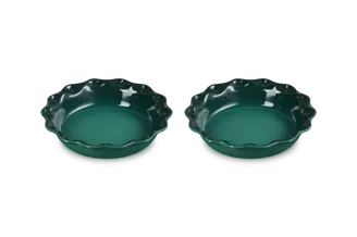 Le Creuset - Heritage Fluted Pie Dish, Set of 2