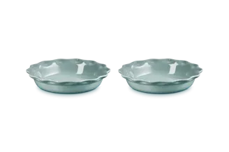Le Creuset - Heritage Fluted Pie Dish, Set of 2