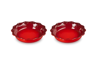 Le Creuset - Heritage Fluted Pie Dish, Set of 2