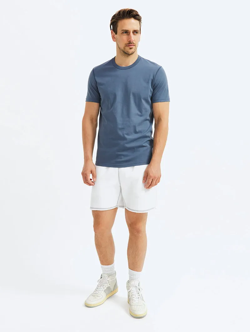 Lightweight Jersey T-Shirt Washed Blue