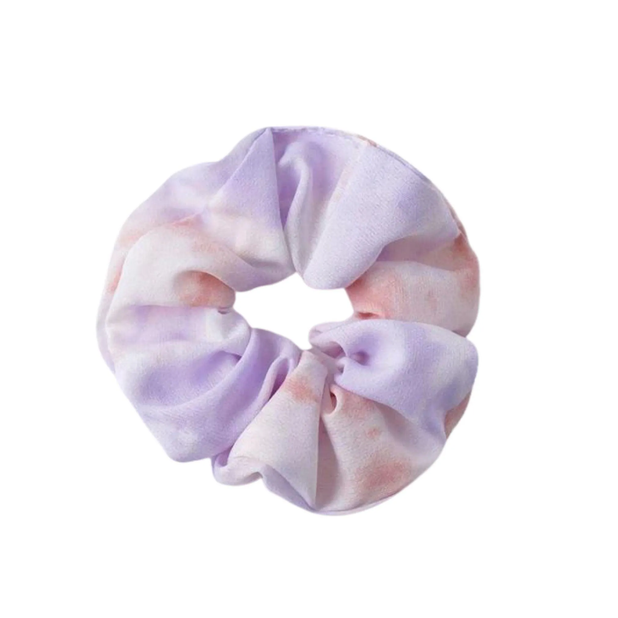 Lilac Chiffon Scrunchie