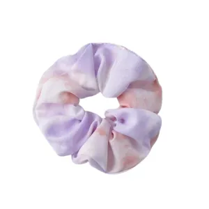 Lilac Chiffon Scrunchie