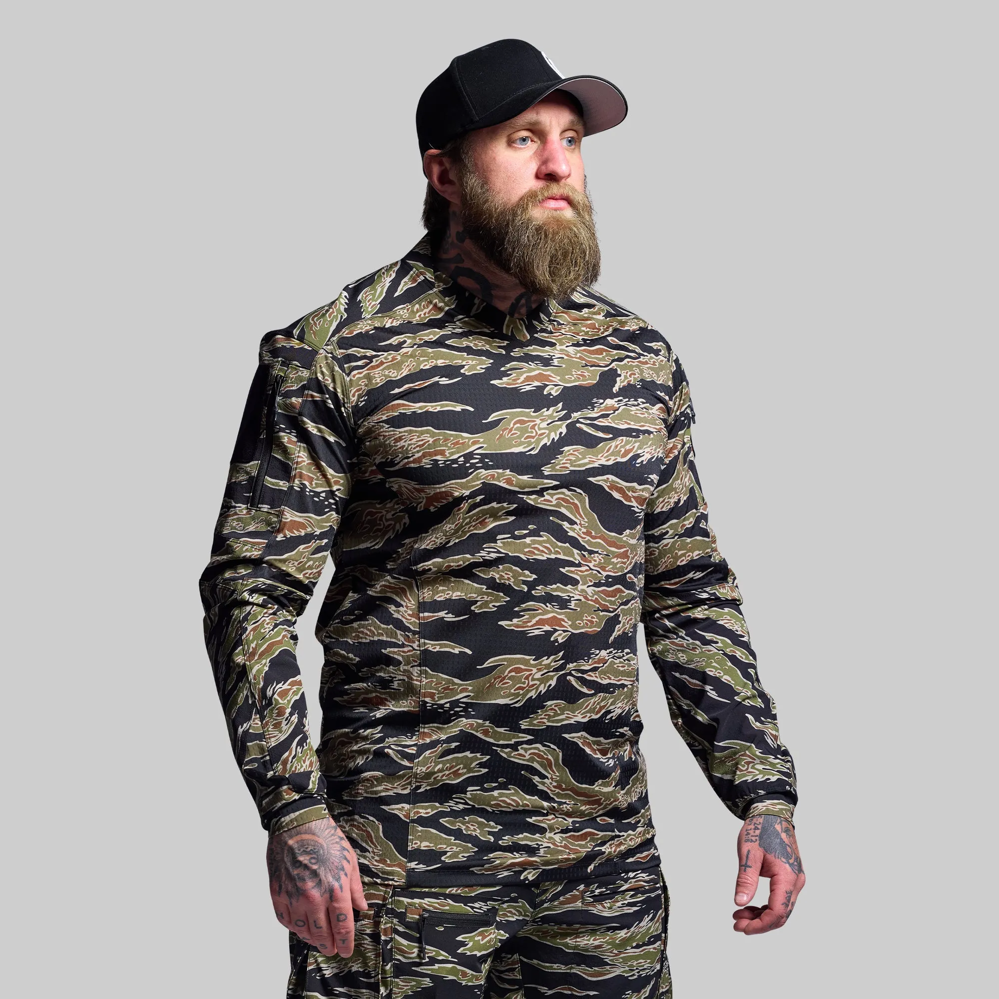 Long Sleeve Op Top Pro (Jungle Tiger)