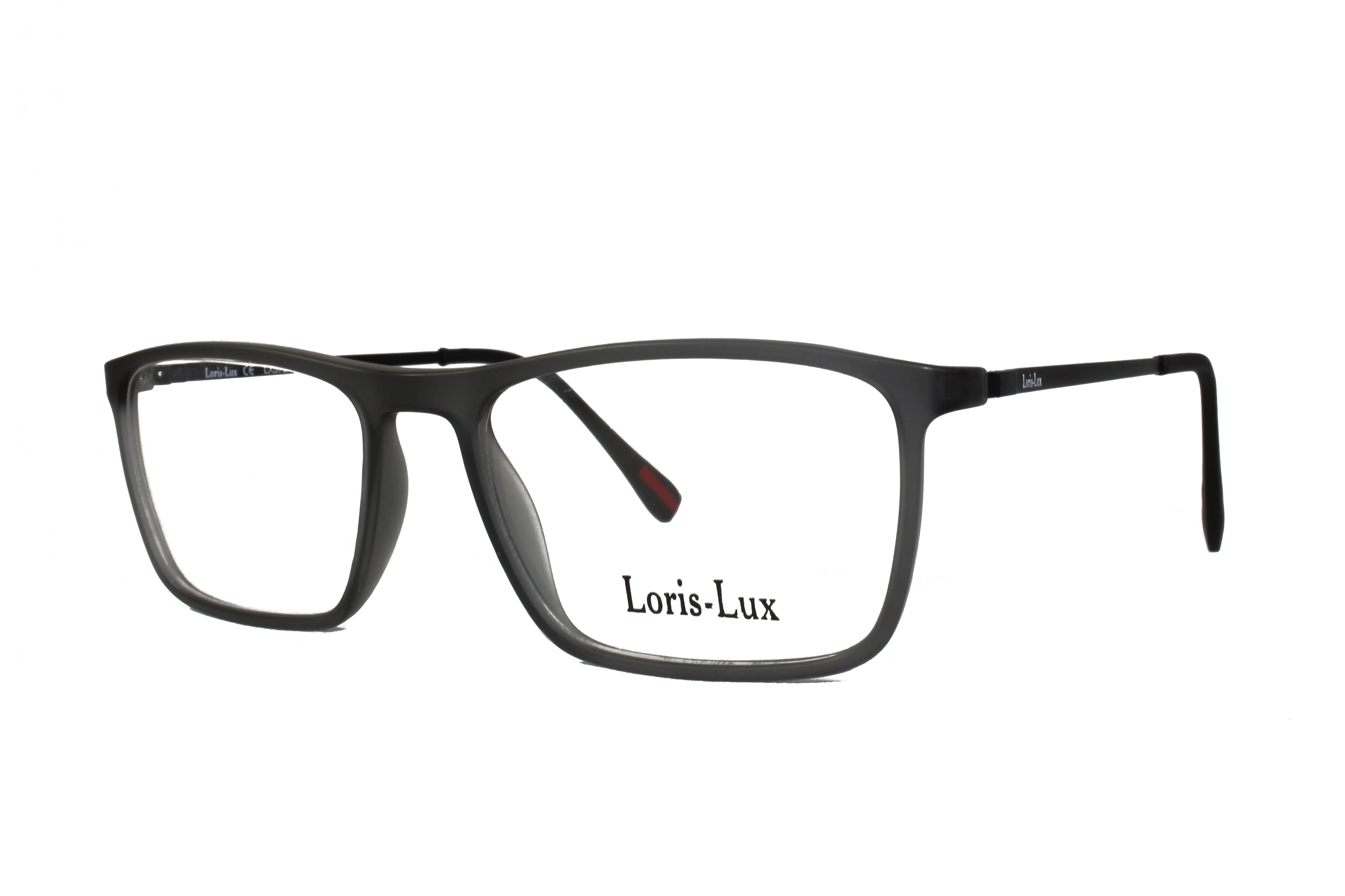 Loris Lux Men's  Unbreakable Flexible Bendable Rectangular TR90 Material Eyeglasses, LUX Men-576