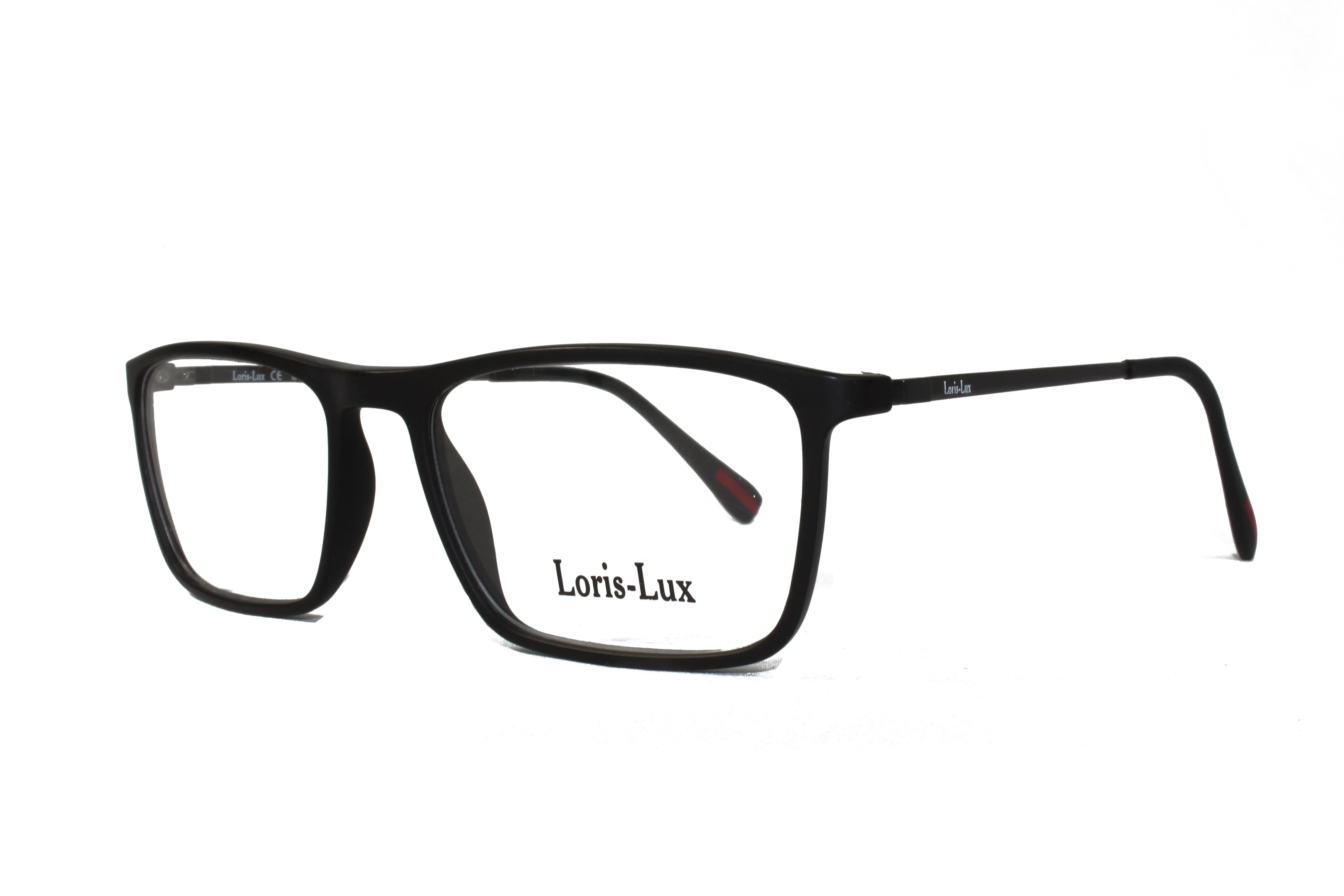 Loris Lux Men's  Unbreakable Flexible Bendable Rectangular TR90 Material Eyeglasses, LUX Men-576