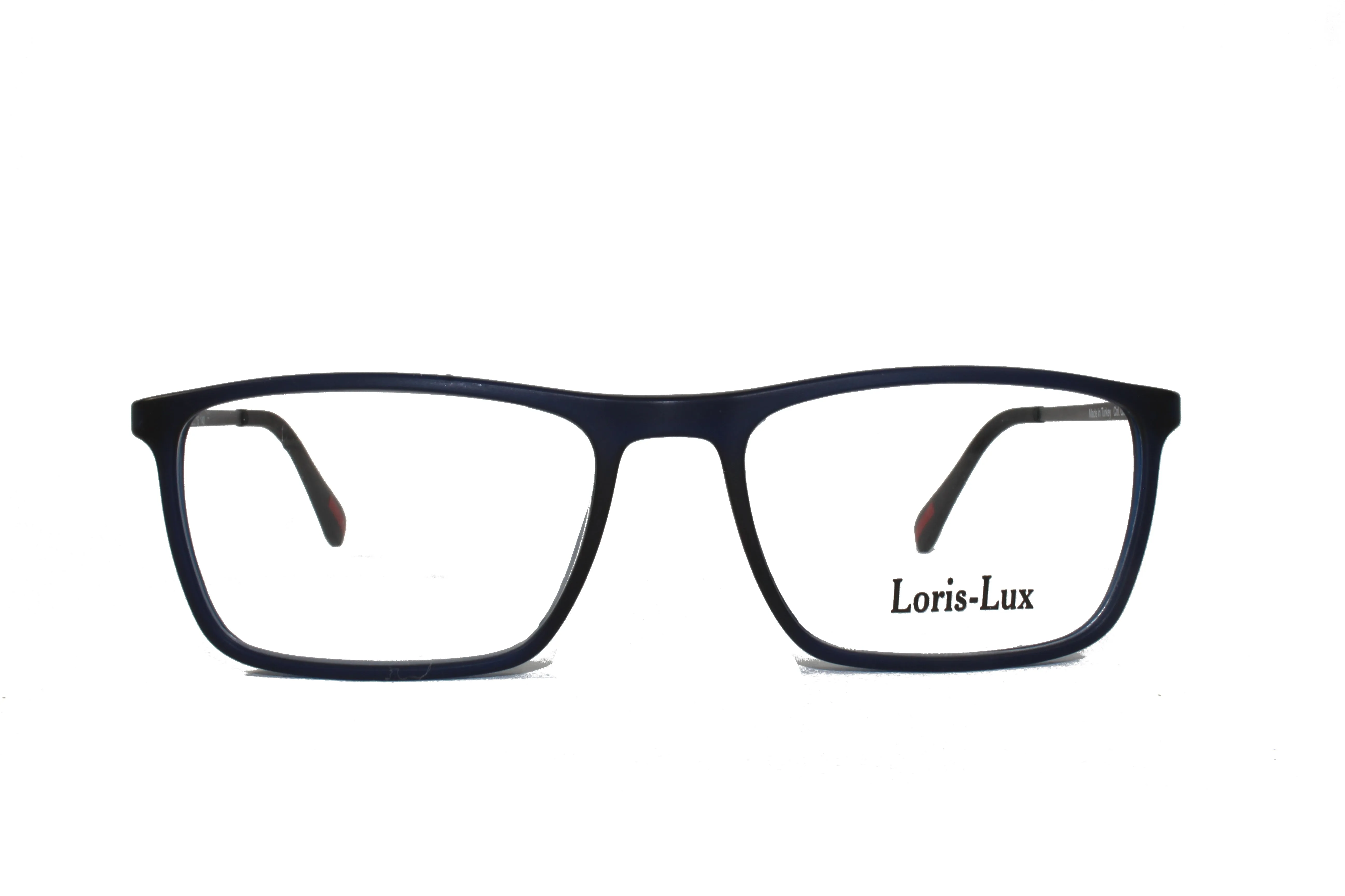 Loris Lux Men's  Unbreakable Flexible Bendable Rectangular TR90 Material Eyeglasses, LUX Men-576