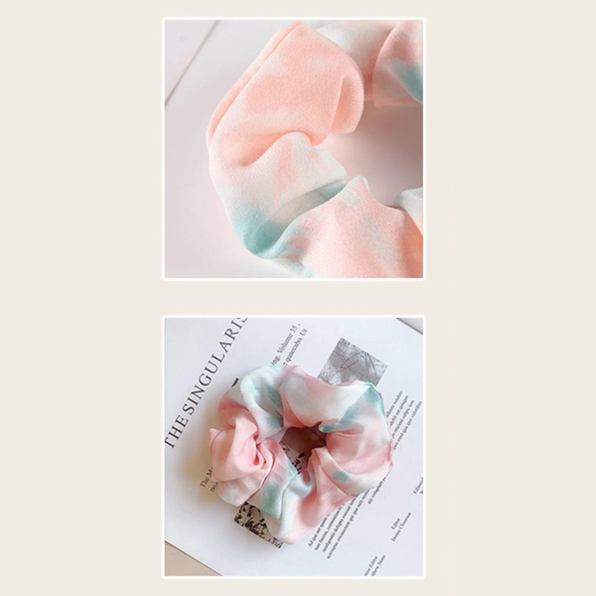 Lulu Chiffon Scrunchie