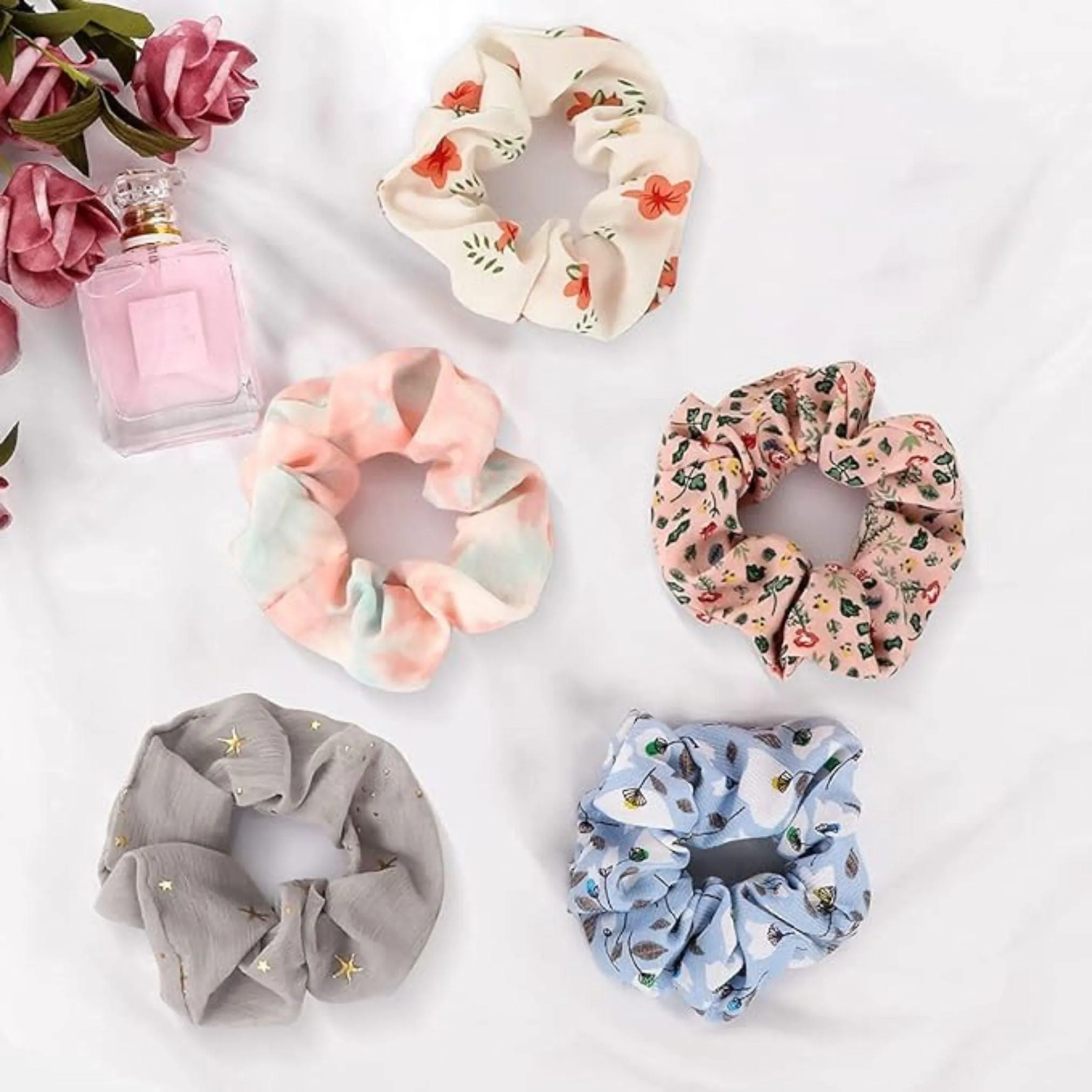 Lulu Chiffon Scrunchie