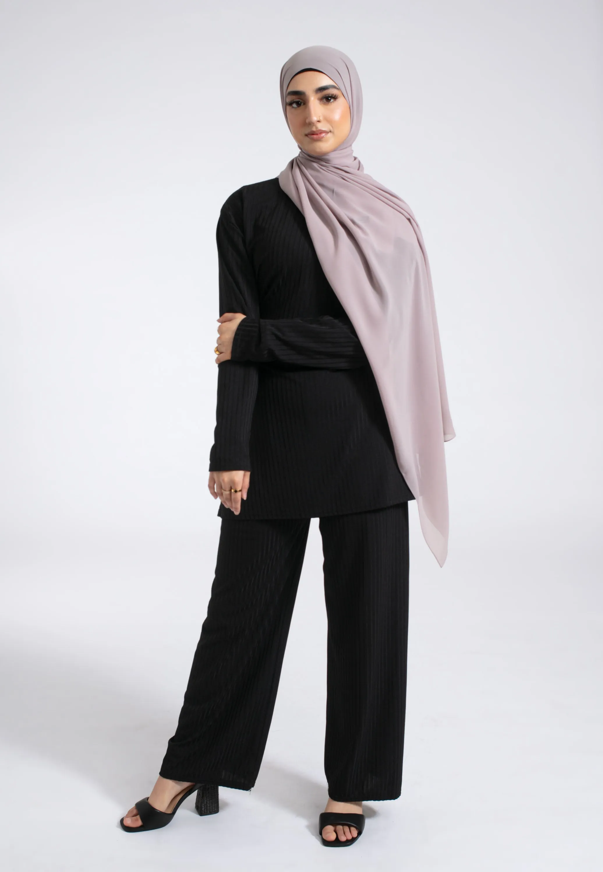 Luxury Soft Chiffon Hijab - Truffle Mushroom