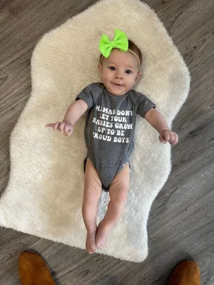 Mamas Don’t Let Your Babies Grow Up To Be Proud Boys Kid's Shirt