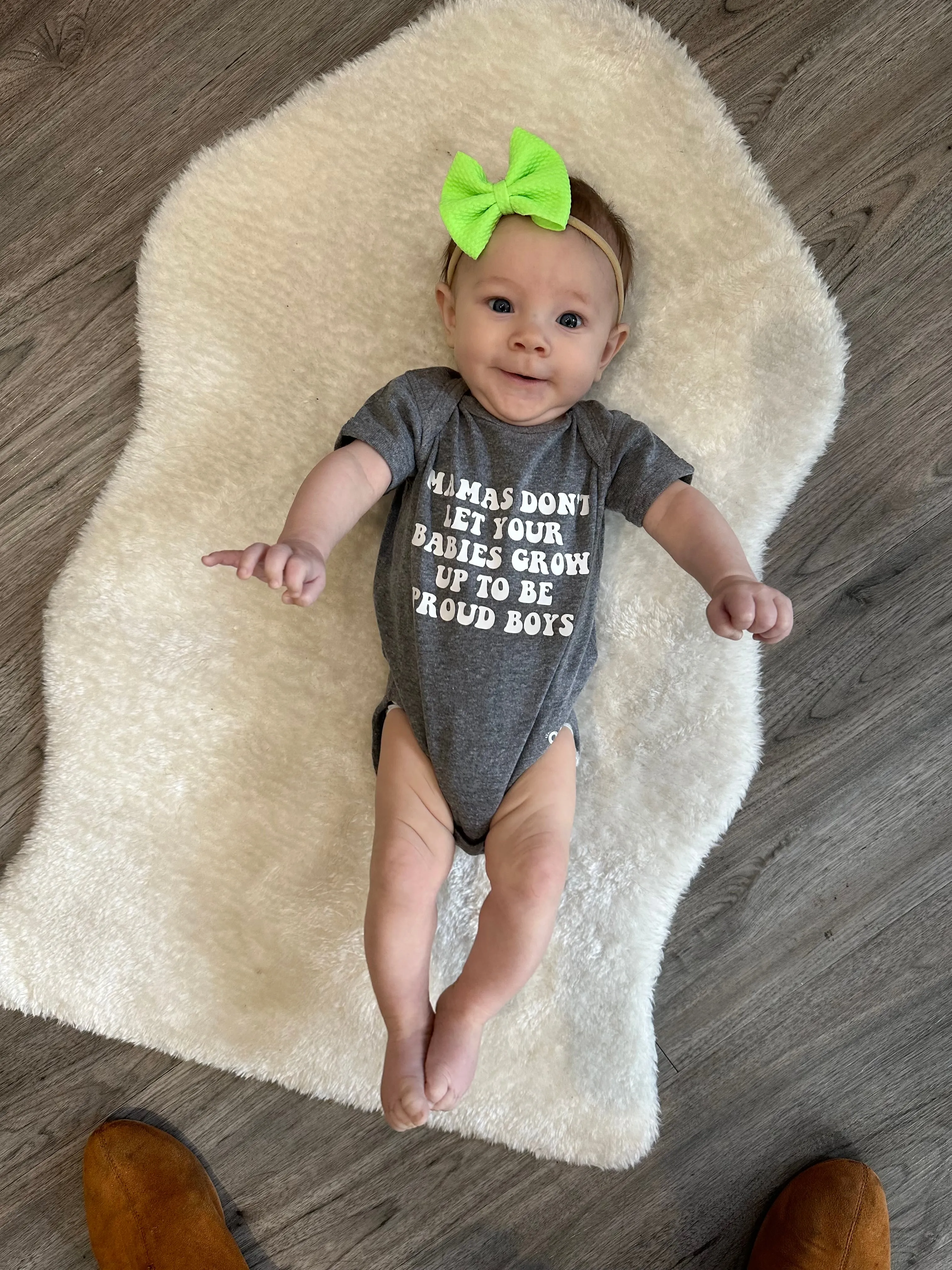 Mamas Don’t Let Your Babies Grow Up To Be Proud Boys Kid's Shirt