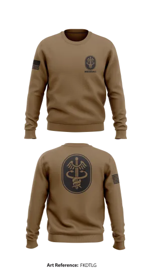 MEDDAC  Store 2 Core Men's Crewneck Performance Sweatshirt - FkDTLG