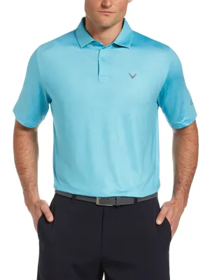 Mens Allover Contour Polo