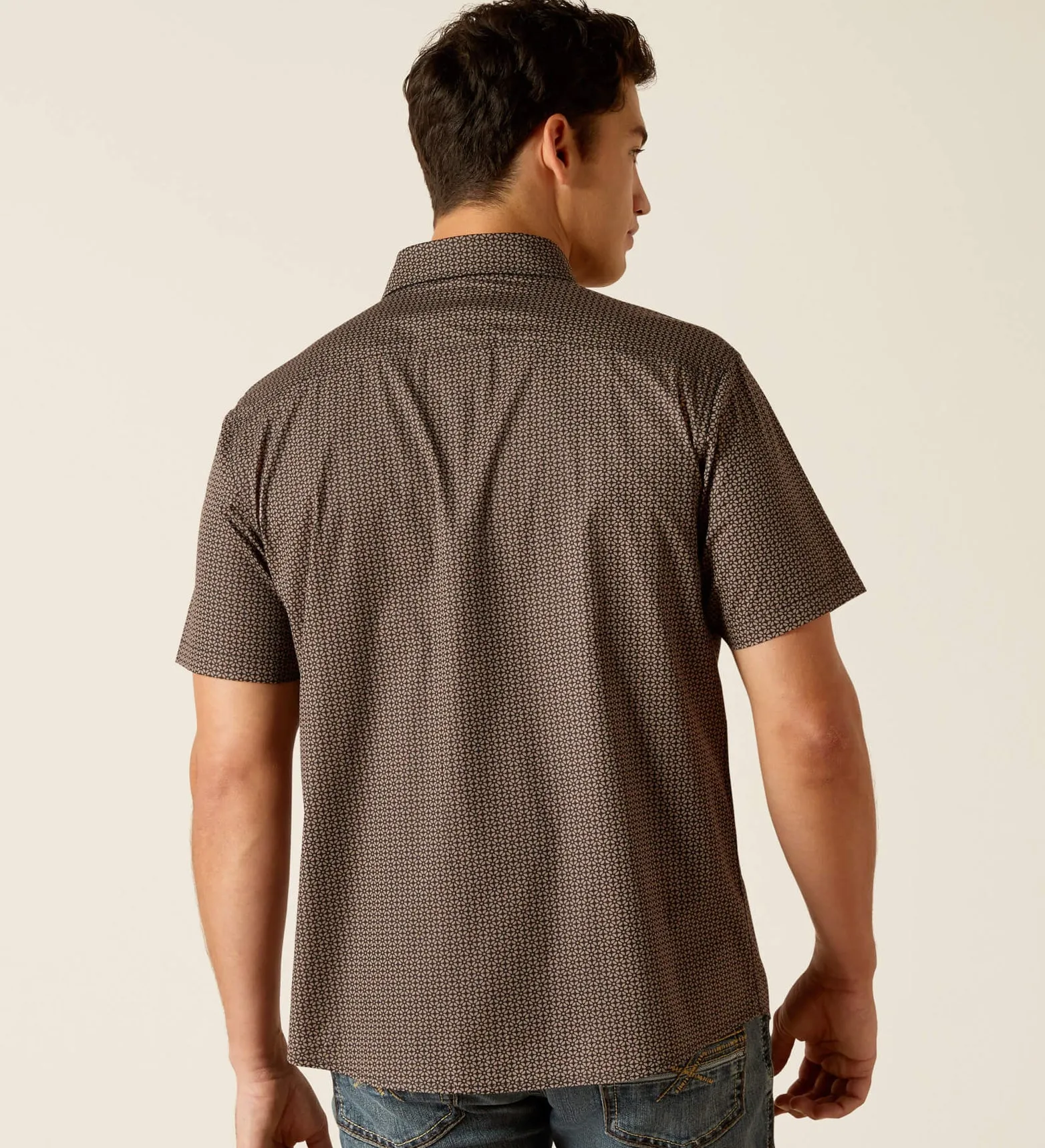 Men’s Ariat Black Milo Modern Fit Shirt