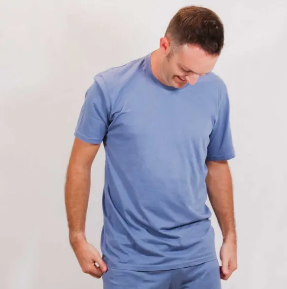 Men's Basic Soft Short Sleeve Crew Tee