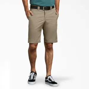 Men's Dickies Slim Fit Work Shorts 11" WR849 - Desert Sand