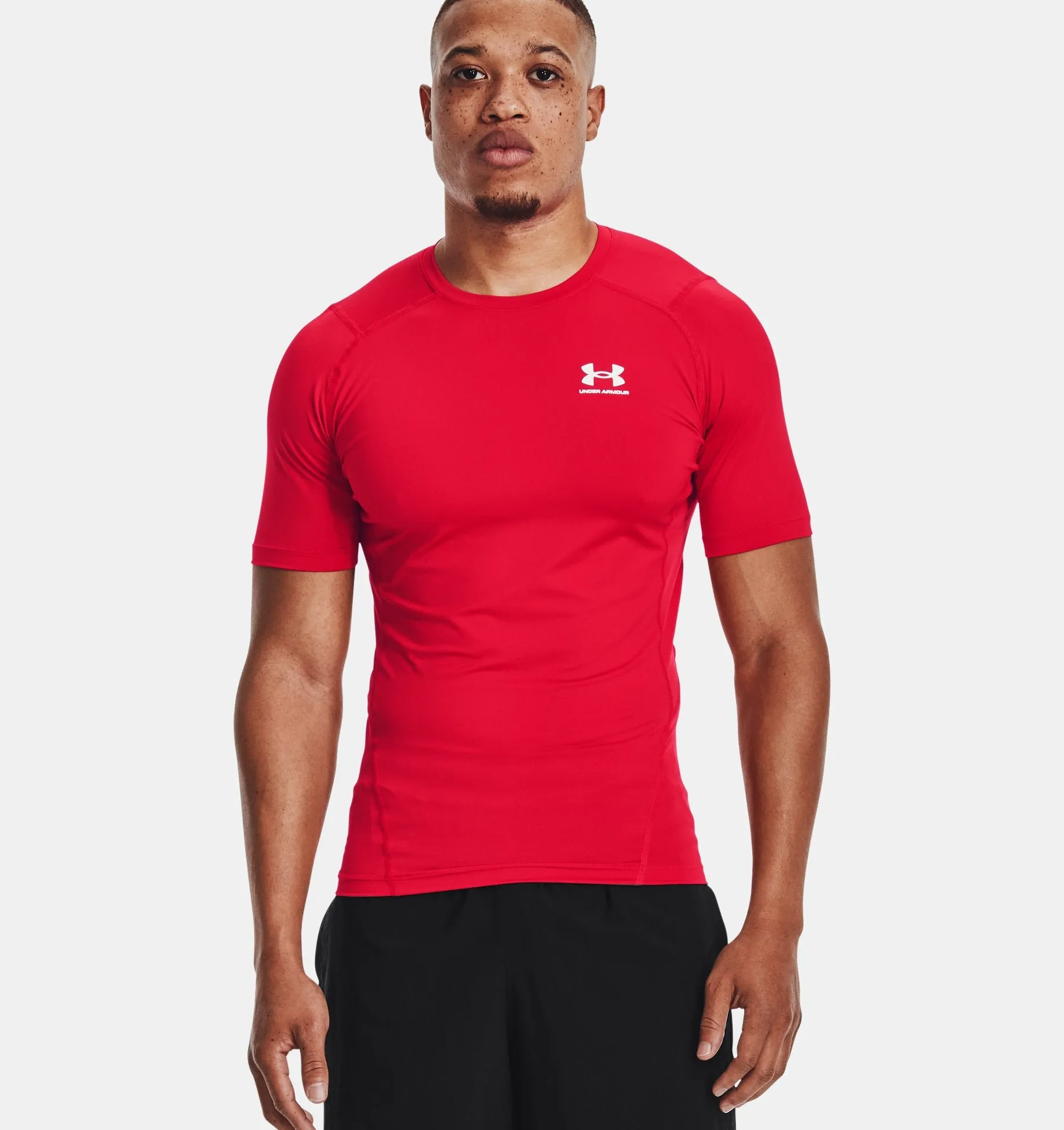 Men's Heatgear Armour Fitted Short Sleeve