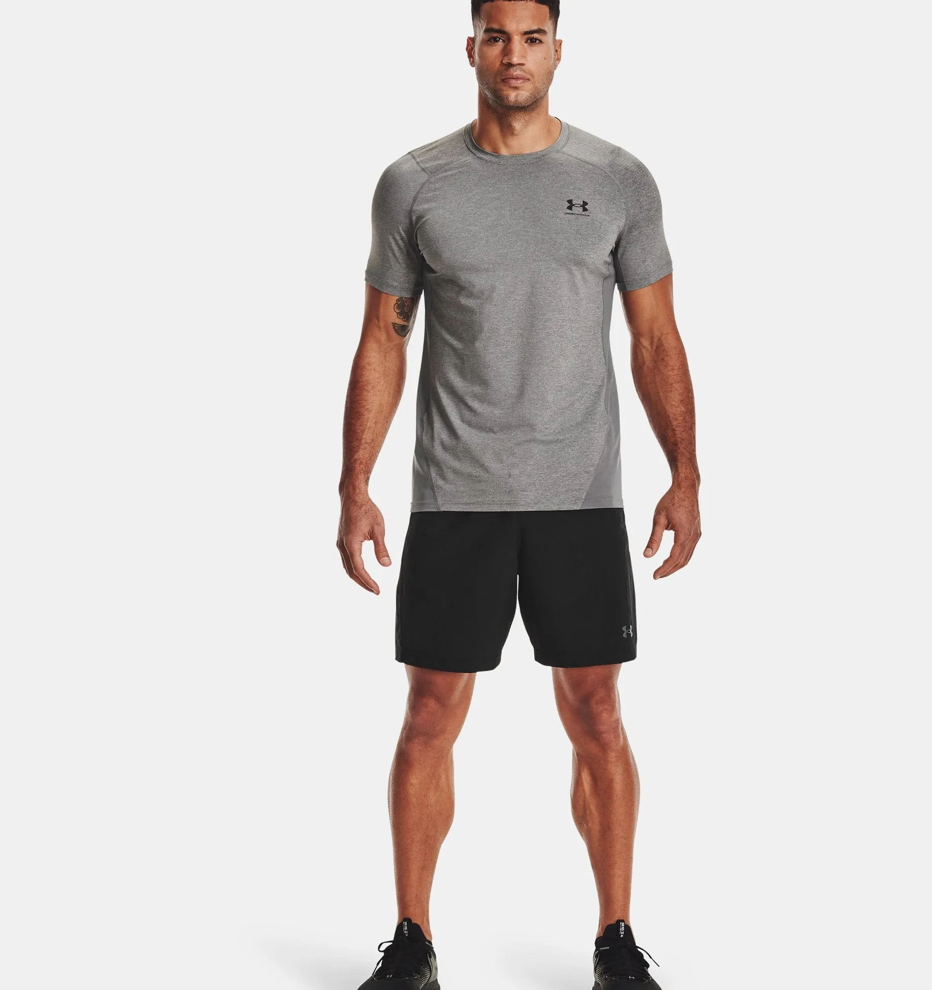 Men's Heatgear Armour Fitted Short Sleeve