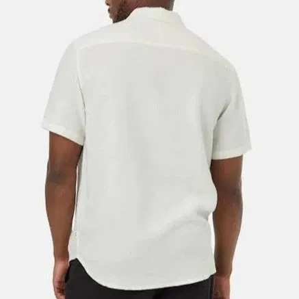 Men's Hemp Button Up Short Sleeve Shirt
