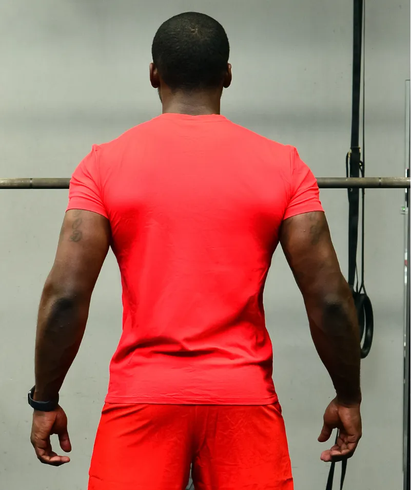 Men's Level Up Tee | Red