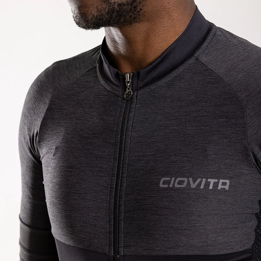 Men's Opera Race Fit Jersey (Charcoal)