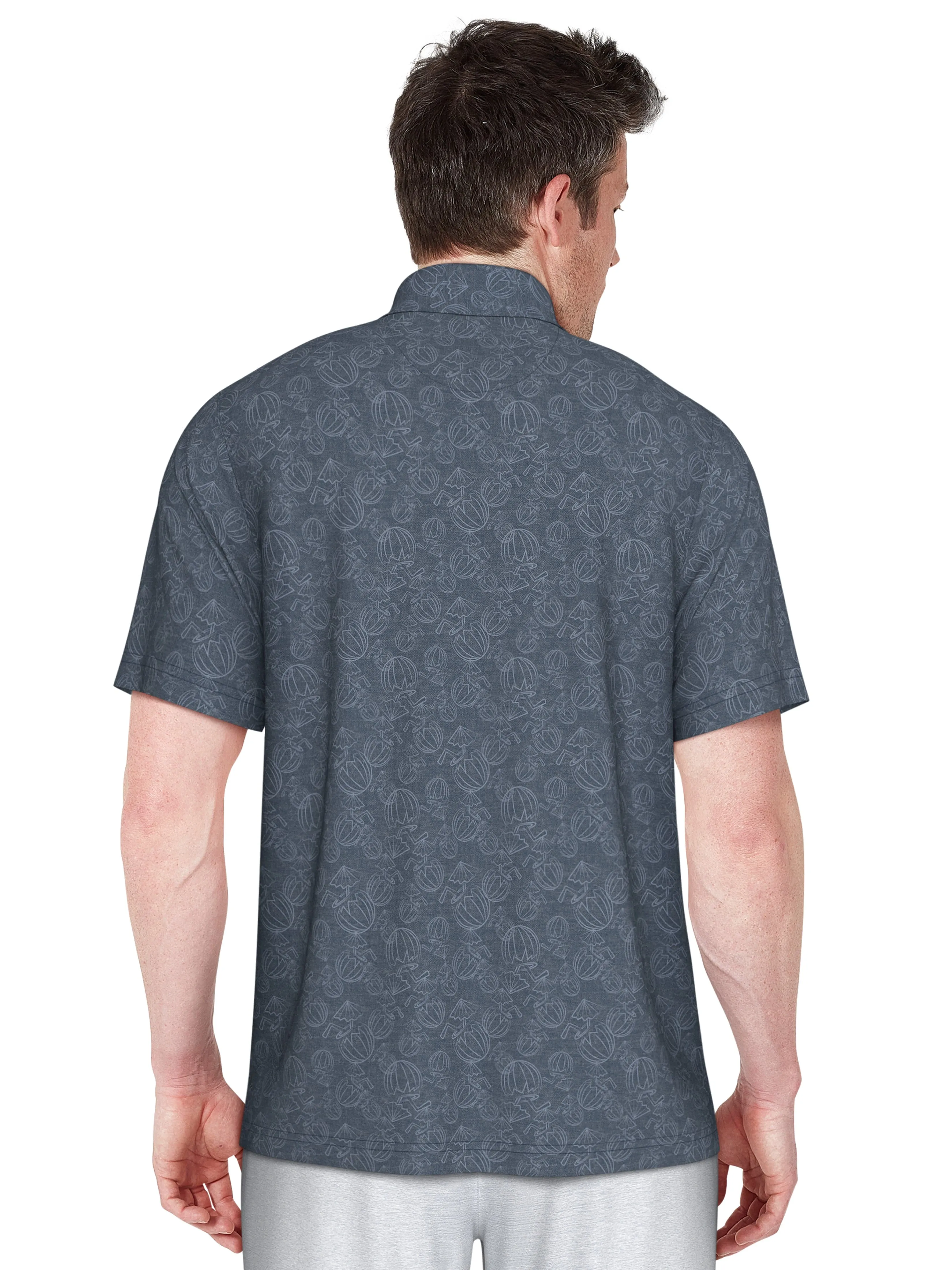 Men's Short Sleeve Coconut Water Polo