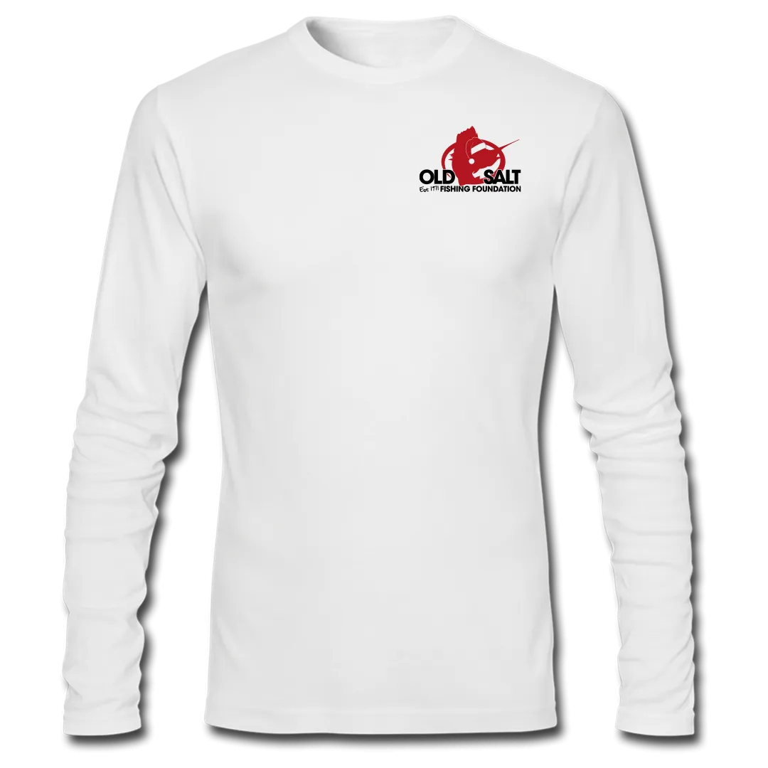 Merry Fishmas - Long Sleeve Performance Shirt - White
