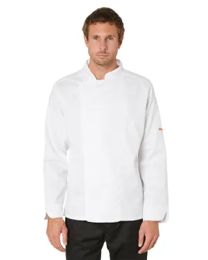 Mesh Air Pro LS  Chefs Jacket - White