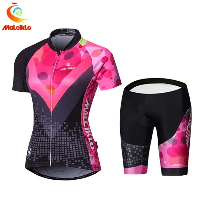 Mieyco New Cycling Jersey Short Sleeve Set ProTeam MTB Bicycle Suits Roupe Ciclismo Feminina Summer Breathable Quick Dry T Shirt