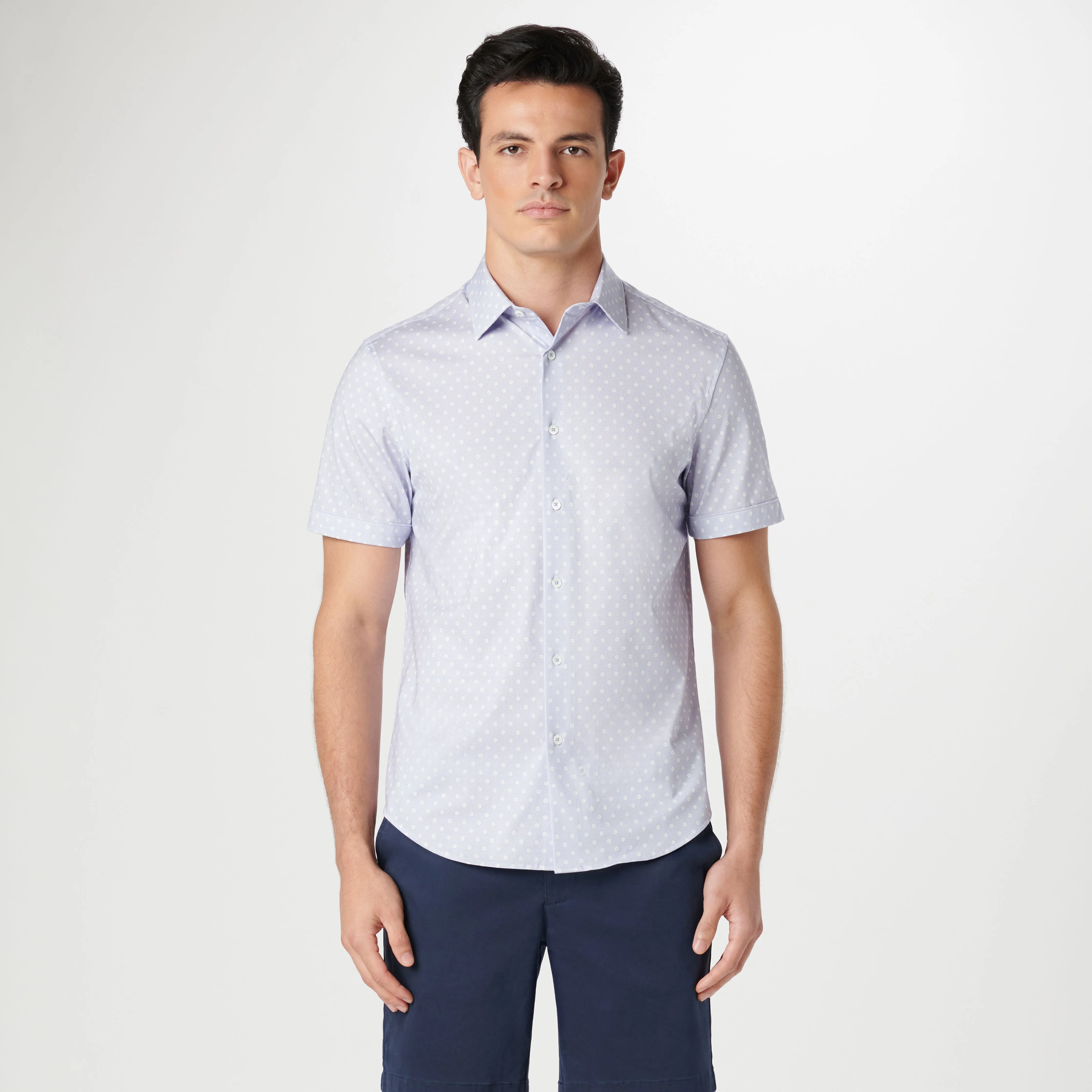 Miles Floral OoohCotton Short Sleeve Shirt