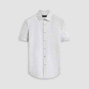 Miles Leaf Print OoohCotton Short Sleeve Shirt