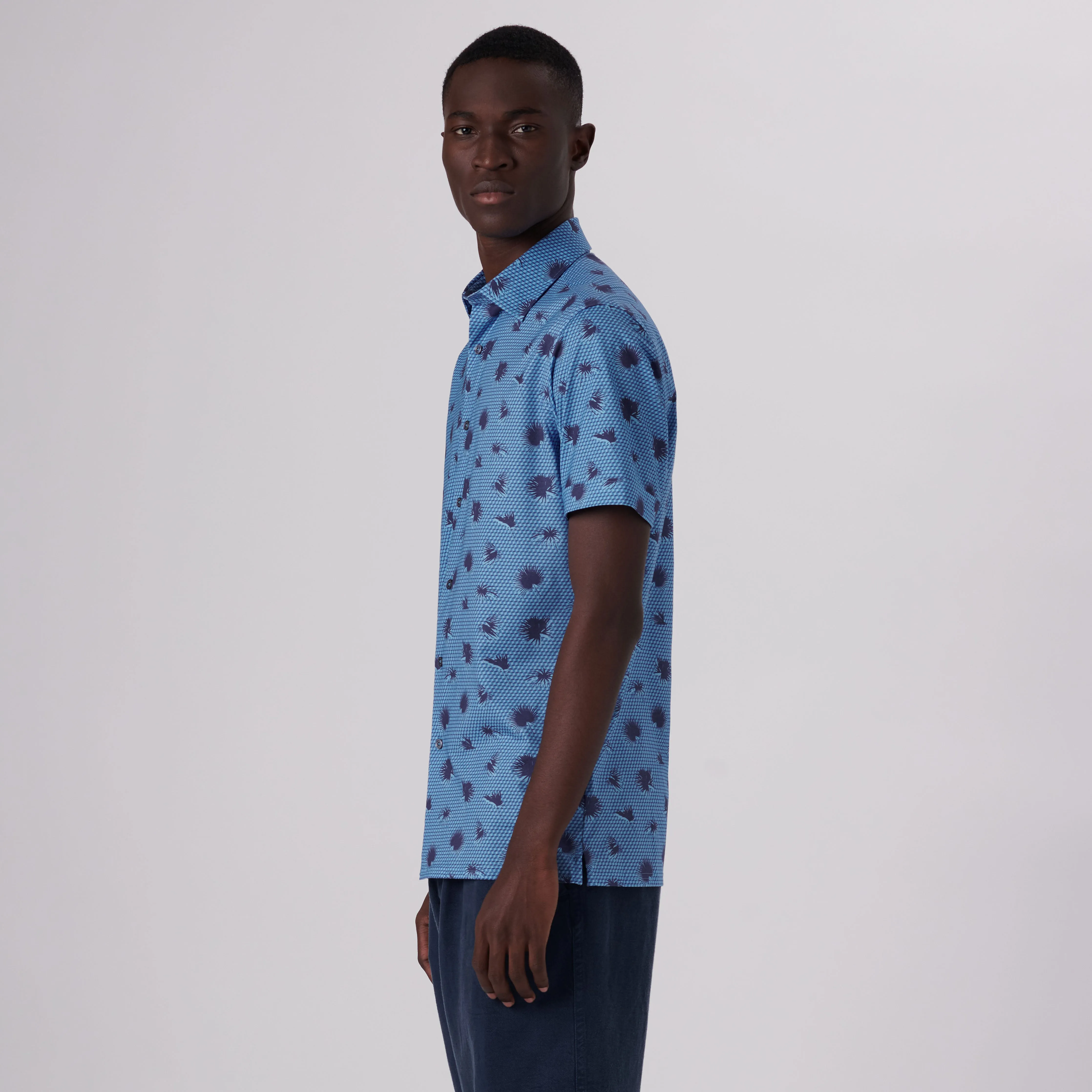 Milo Abstract Print OoohCotton Short Sleeve Shirt