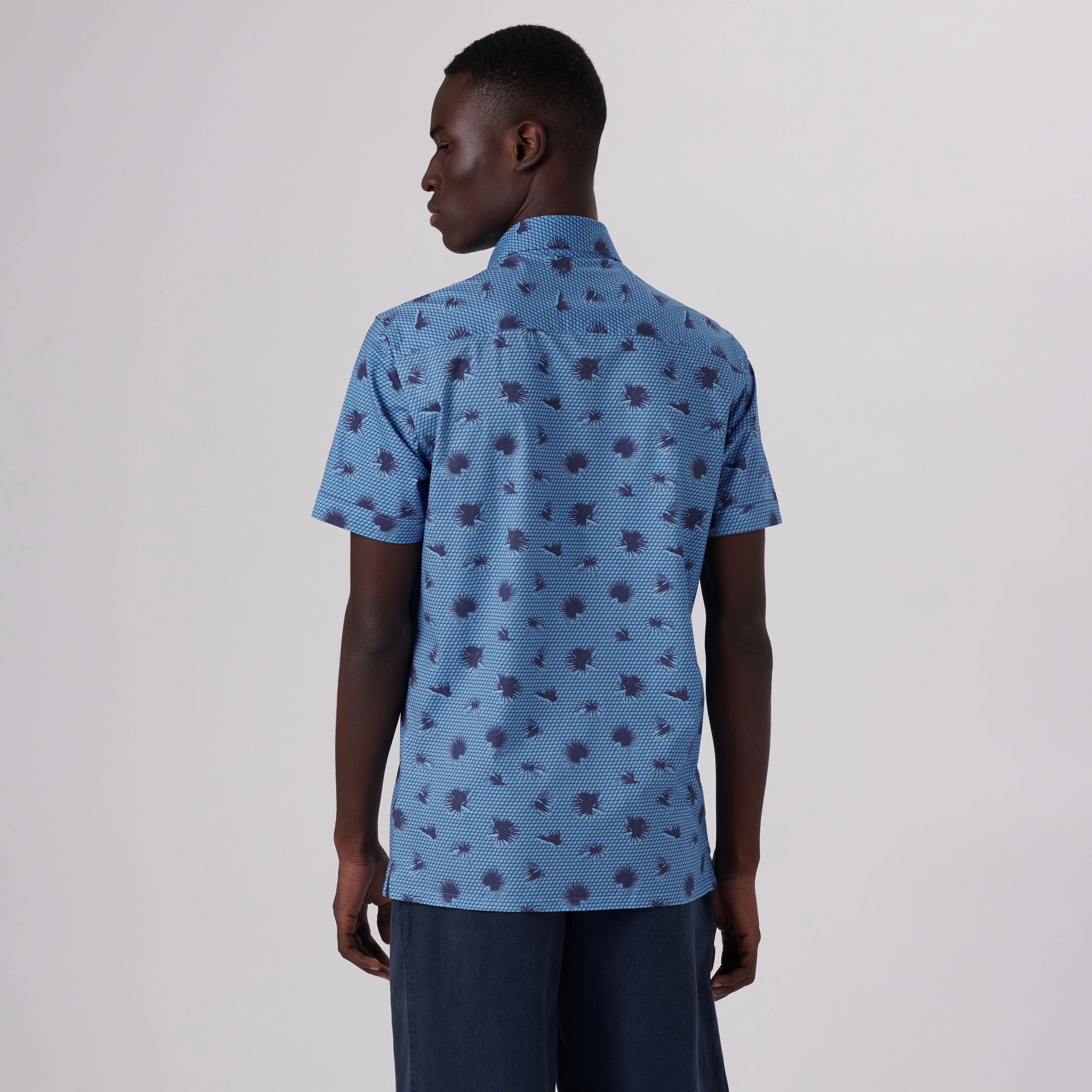 Milo Abstract Print OoohCotton Short Sleeve Shirt