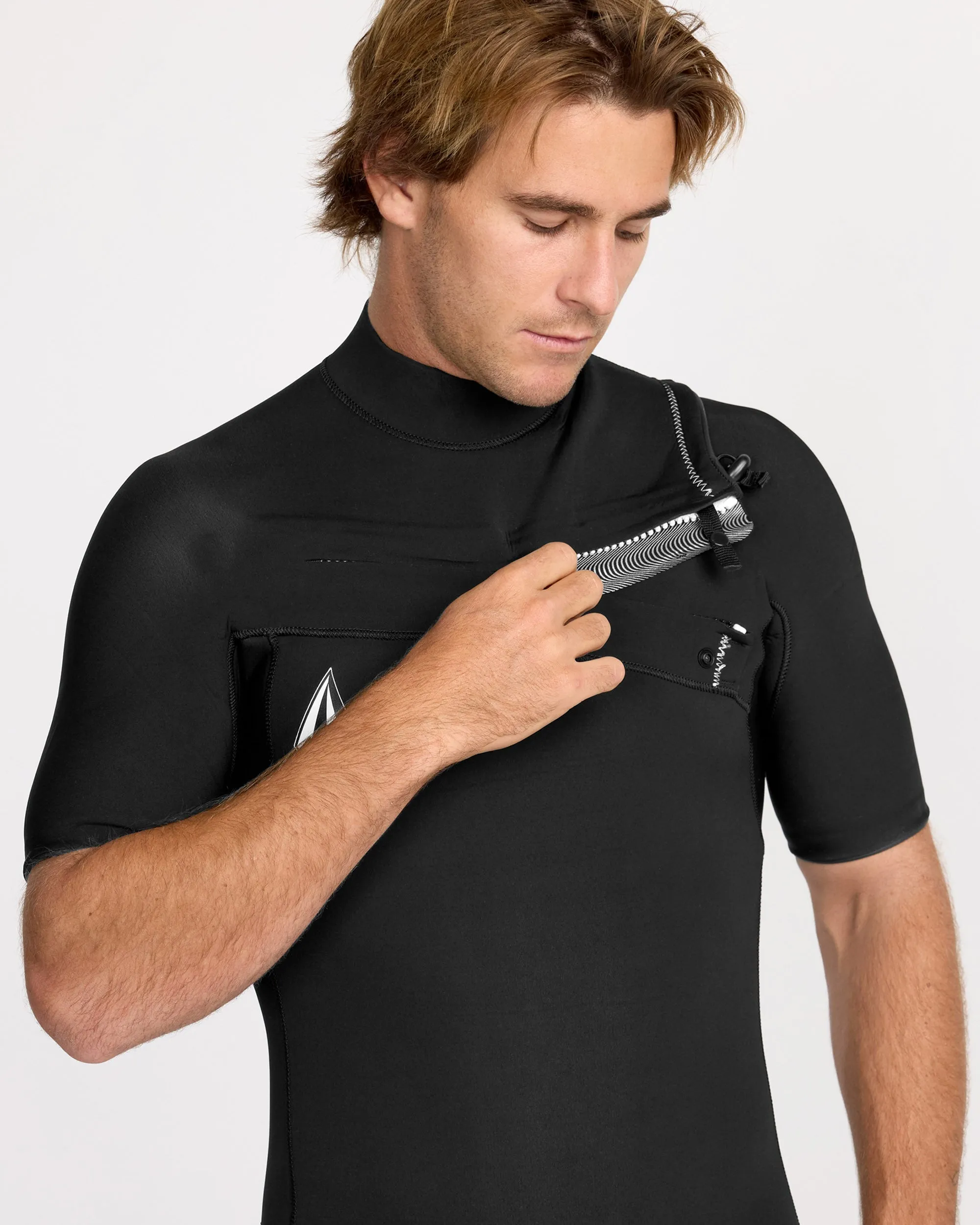 Modulator 2/2Mm Short Sleeve Full Wetsuit - BLACK