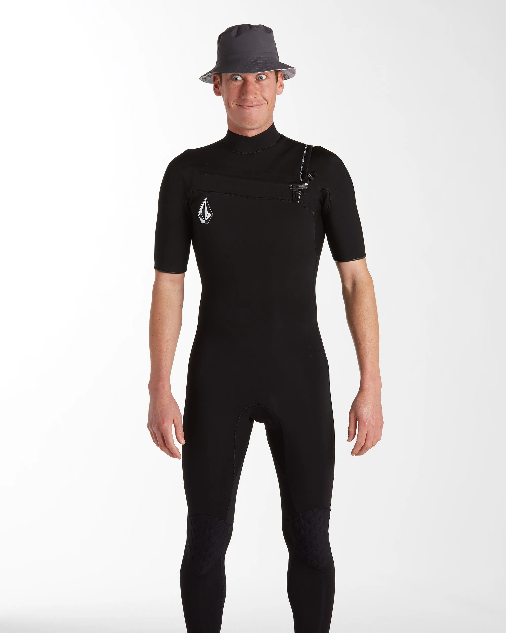 Modulator 2/2Mm Short Sleeve Full Wetsuit - BLACK