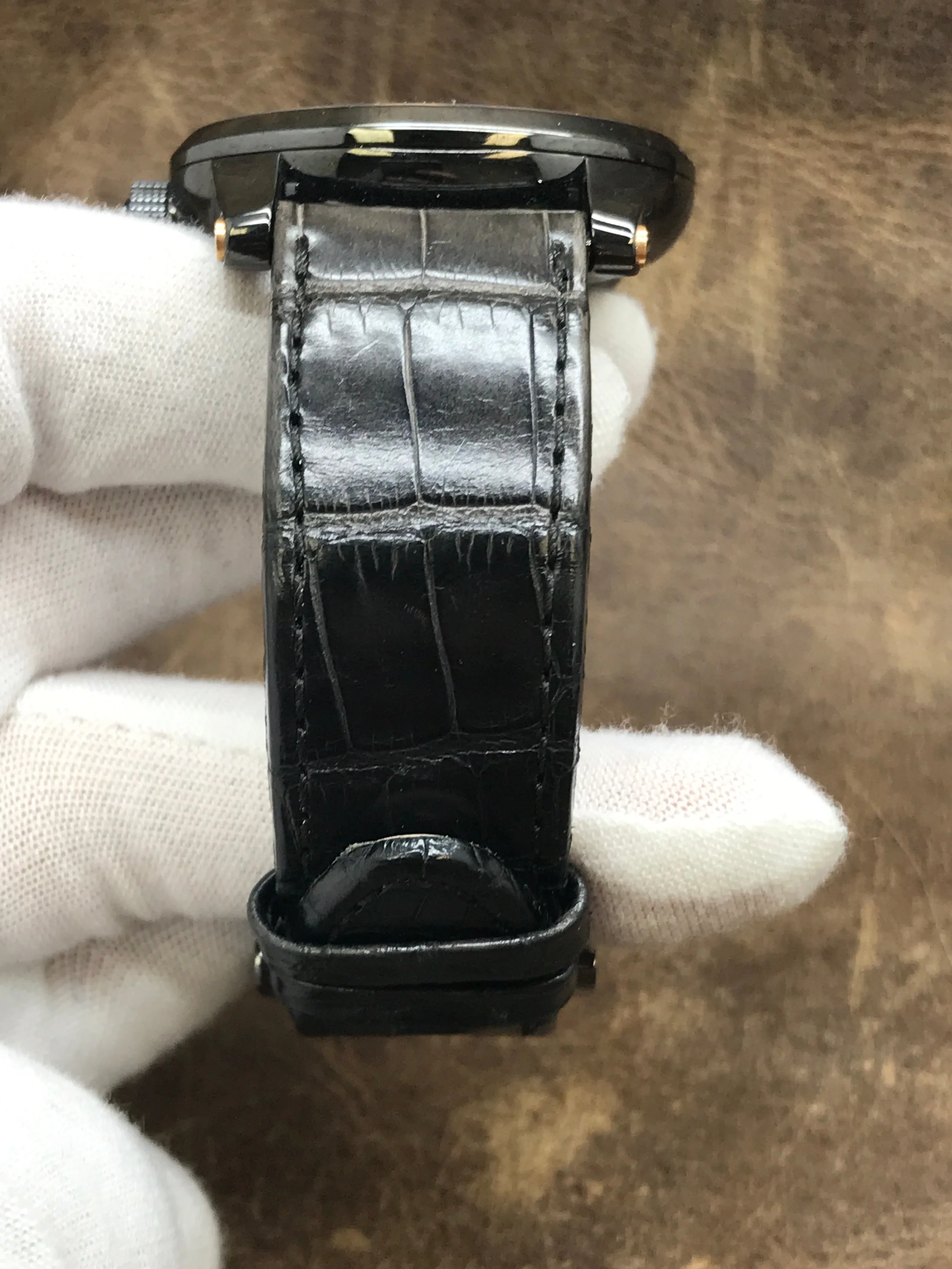 Montblanc Timewalker GMT 106066 Black Dial Automatic  Men's Watch