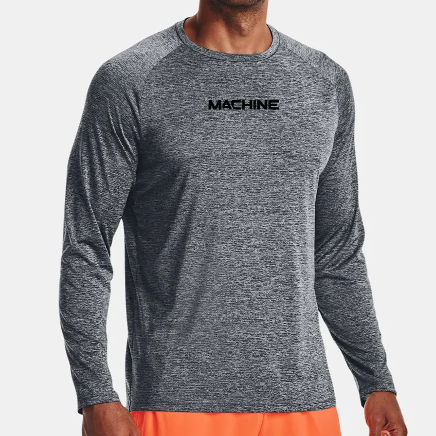 Morgan performance raglan sleeve Top in Charcoal