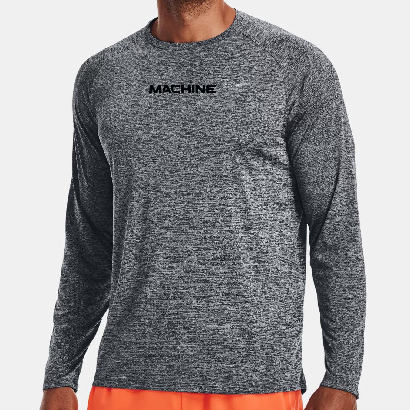 Morgan performance raglan sleeve Top in Charcoal
