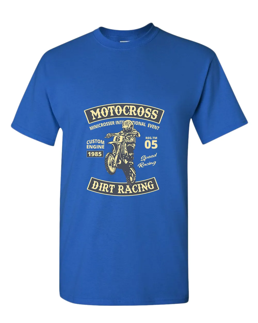 Motocross dirt racing t-shirt