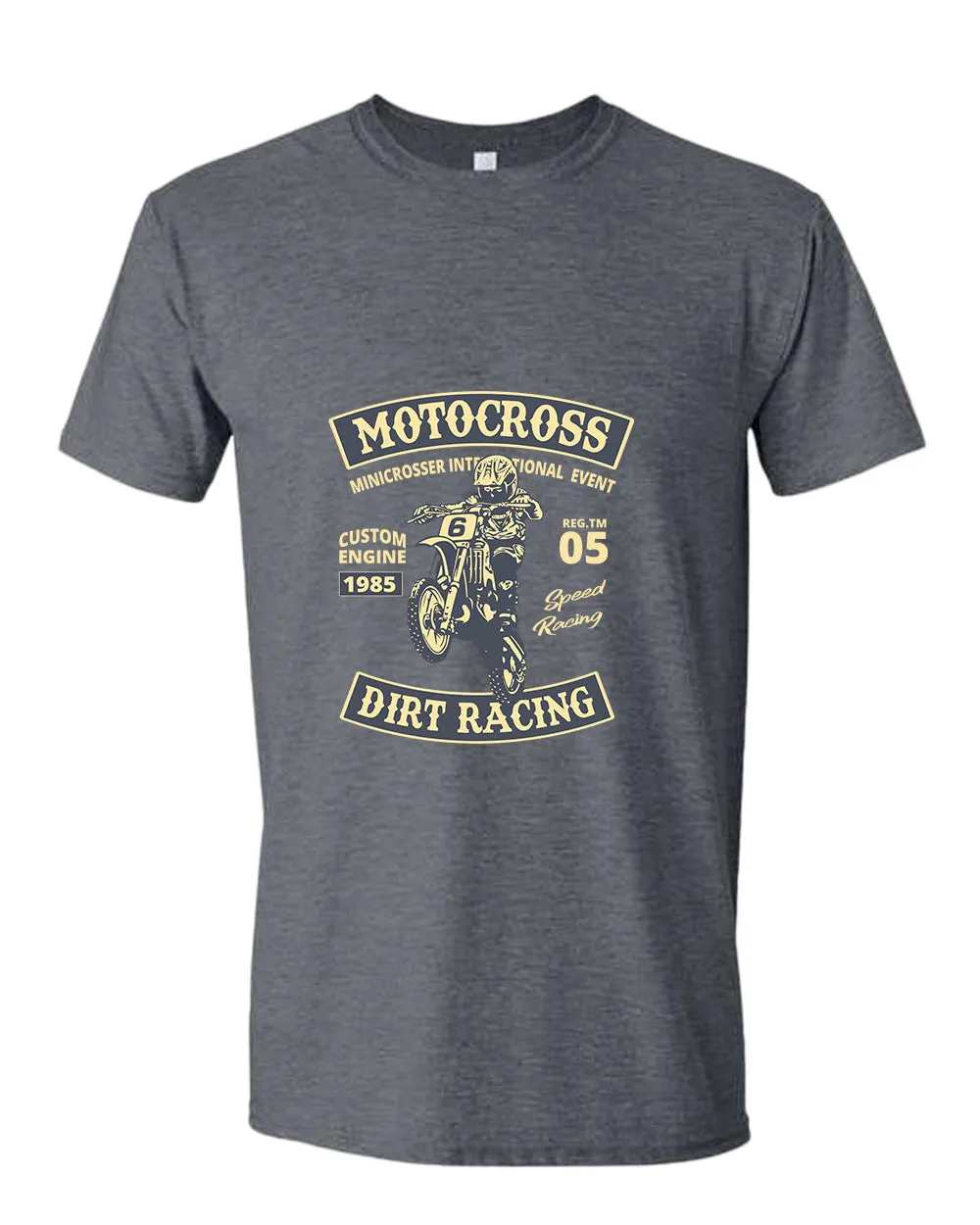 Motocross dirt racing t-shirt