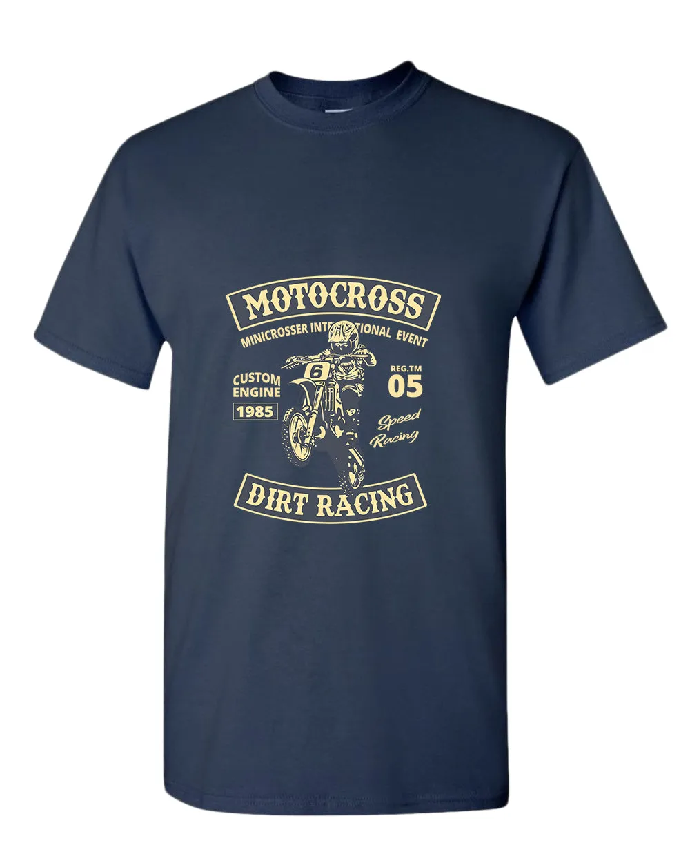 Motocross dirt racing t-shirt