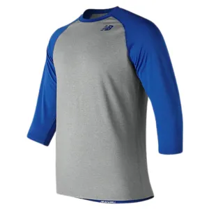 NB 3/4 Baseball Raglan Top Royal TMMT601