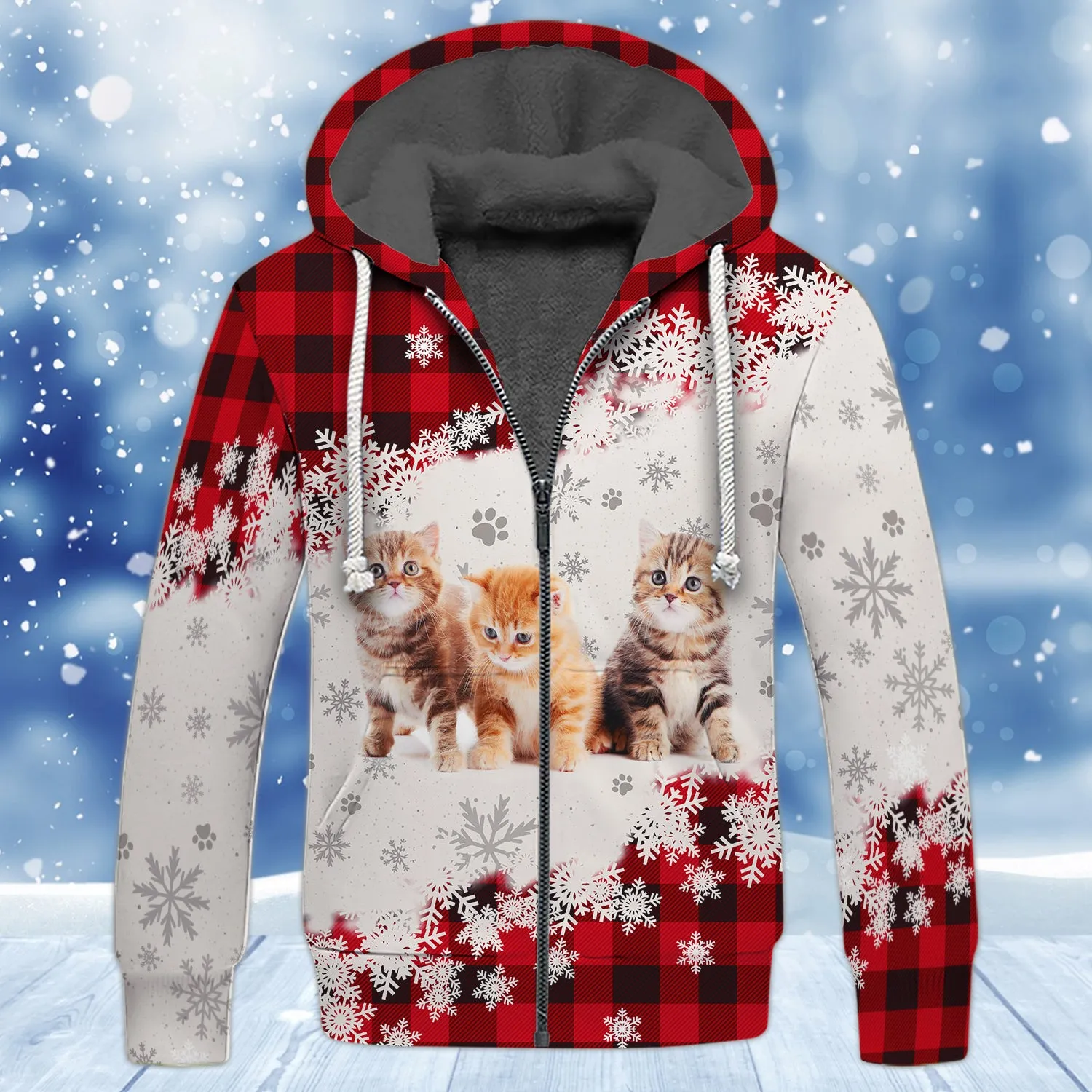 Never Walk Alone Christmas Cats 3D Shirts Design Shirts