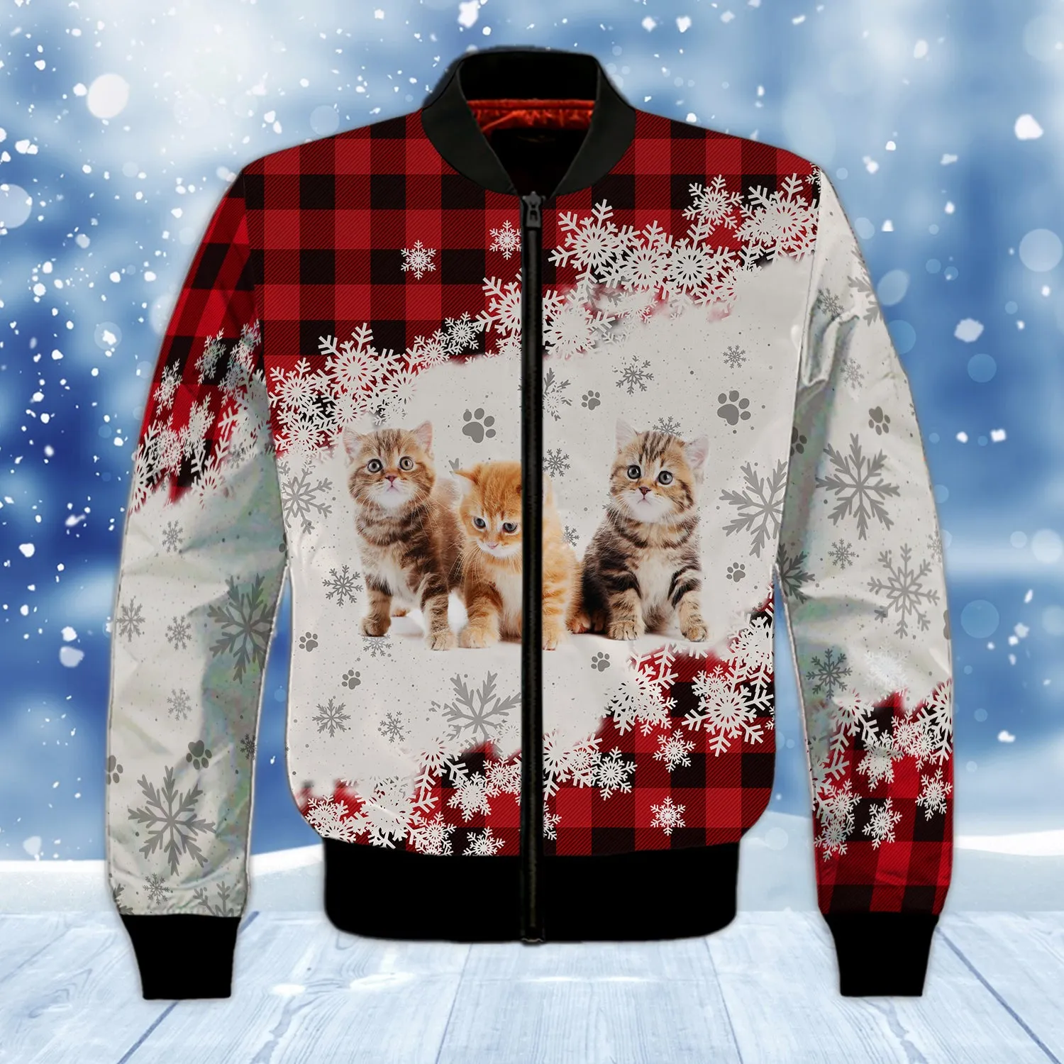Never Walk Alone Christmas Cats 3D Shirts Design Shirts