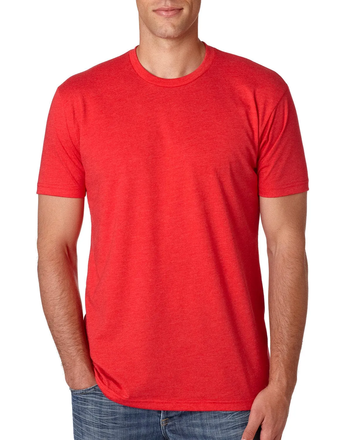 Next Level Mens CVC Crewneck Tee