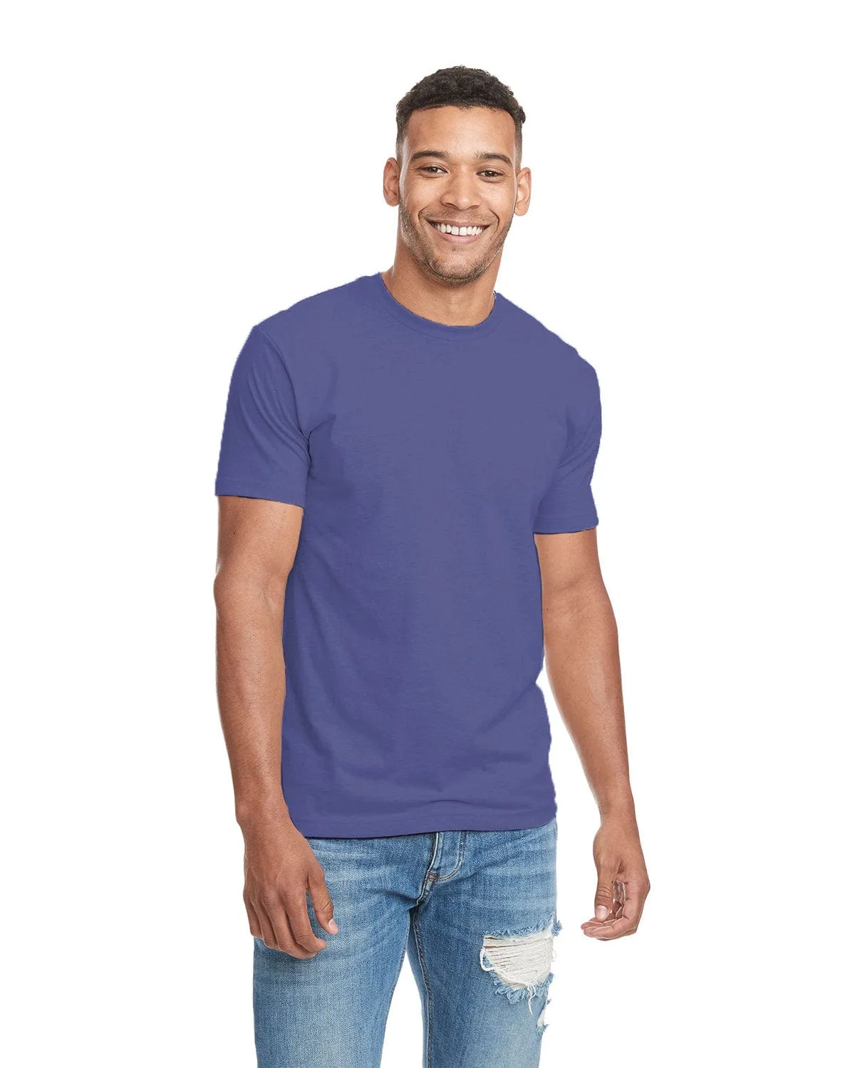 Next Level Mens CVC Crewneck Tee